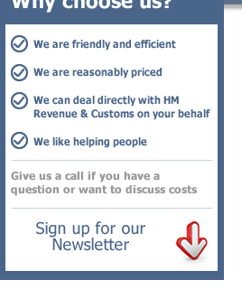 Sign up for our newsletter